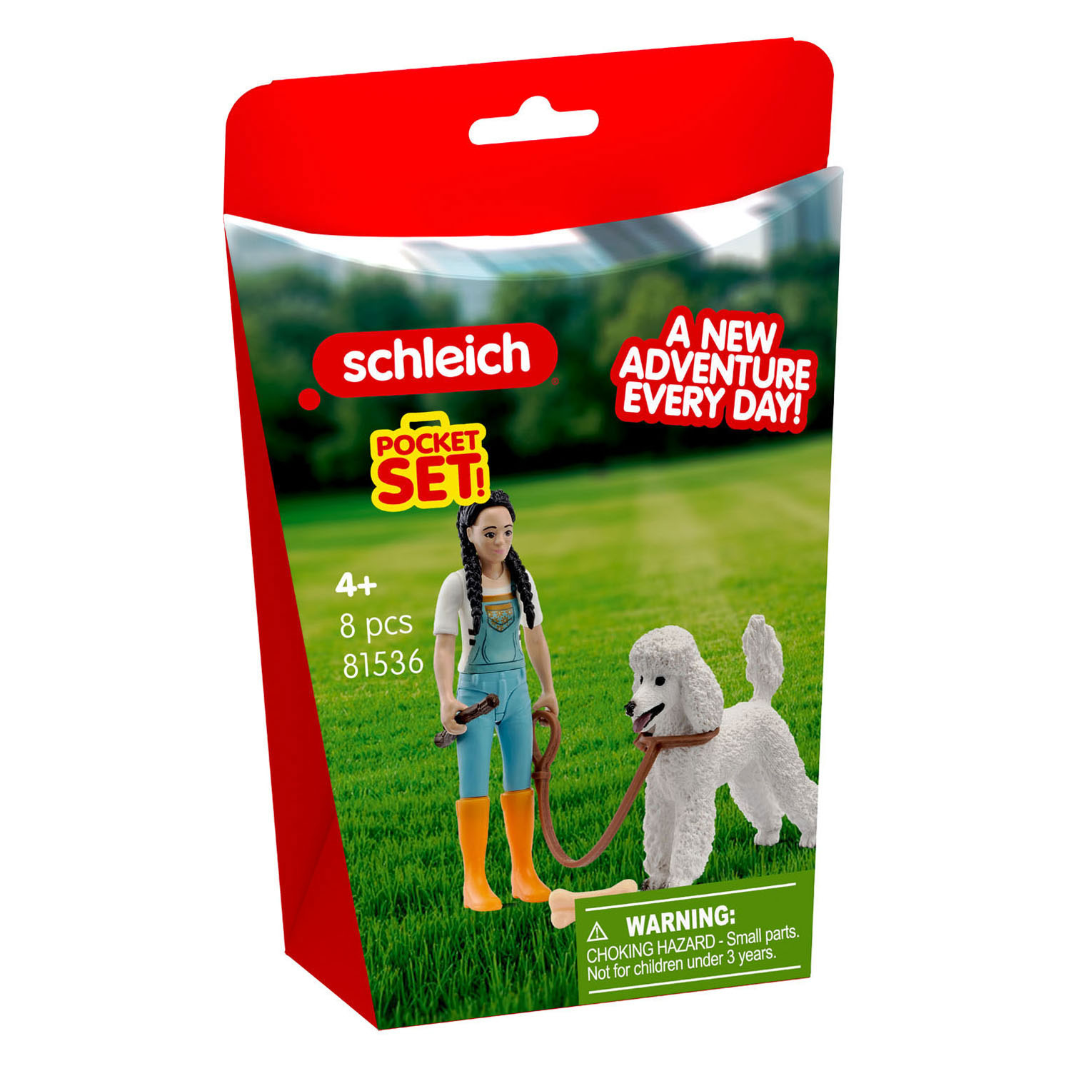 schleich FARM WORLD Park Wandeling 81536