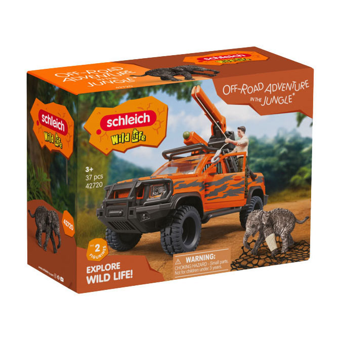 Schleich Wild Life Aventure tout-terrain dans la jungle 42720