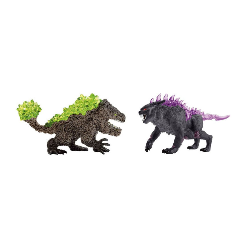 Schleich ELDRADOR CREATURES Lynx de l'Ombre contre Brise-Roc 70827