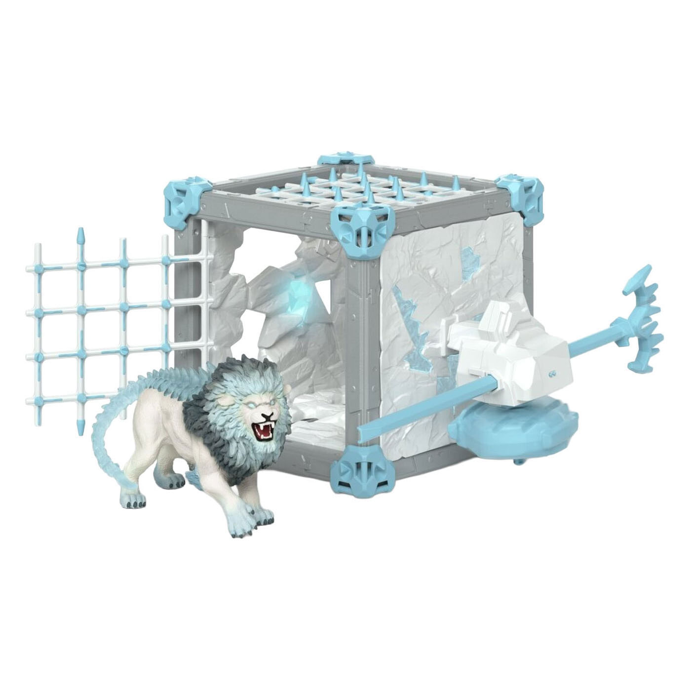 schleich ELDRADOR CREATURES BattleCave ijsleeuw 42766