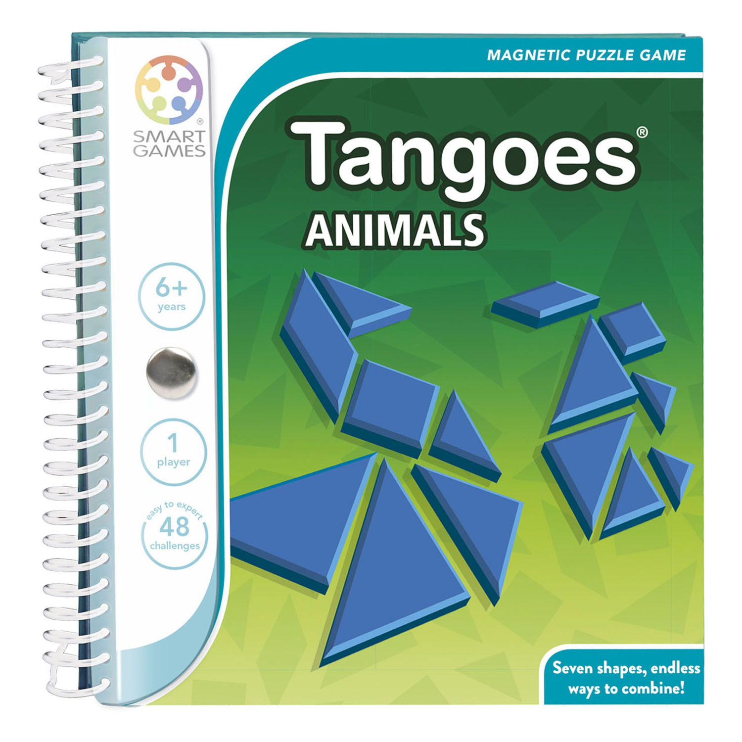knecht erfgoed Cyclopen SmartGames Tangram Reisspel - Tangoes Animals ... | Lobbes Speelgoed