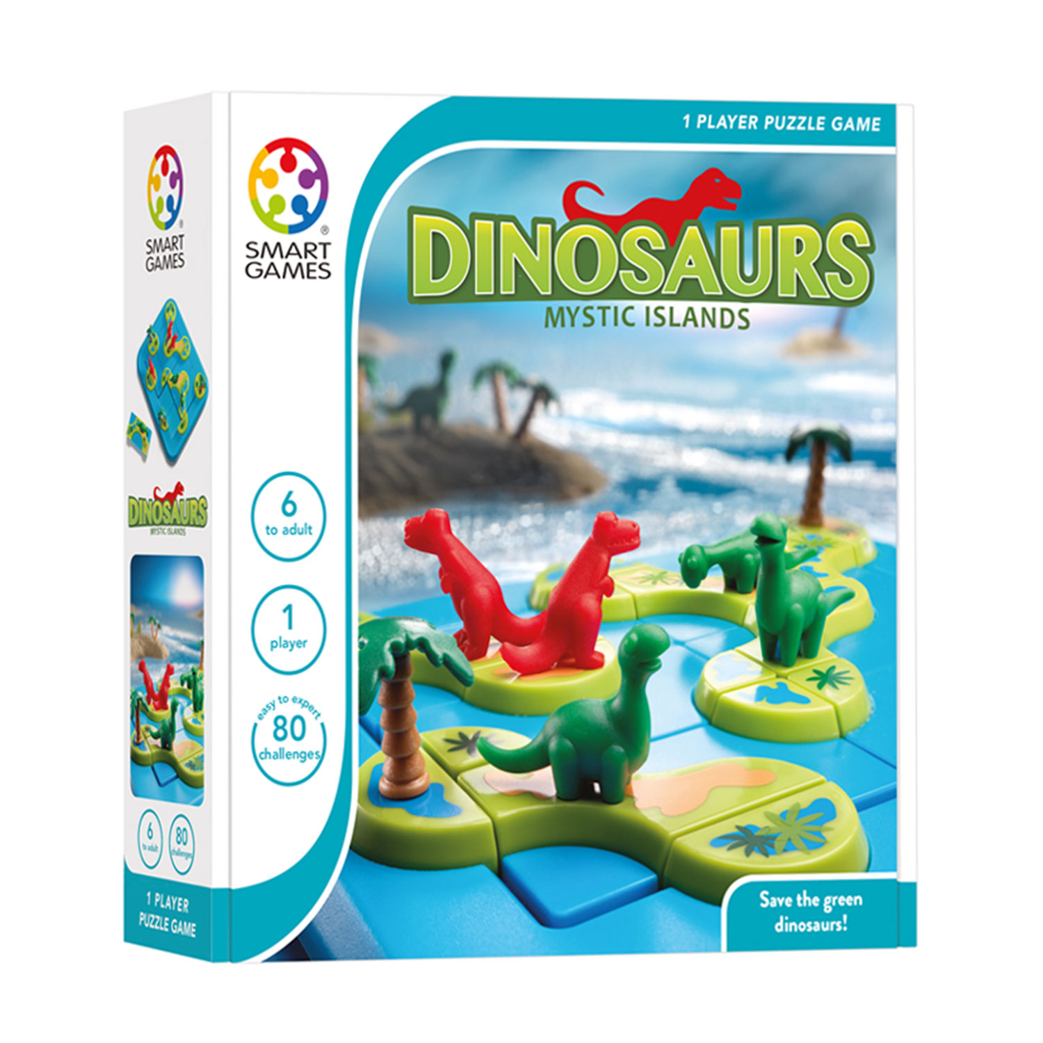 SmartGames Dinosaurs Mysterious Islands