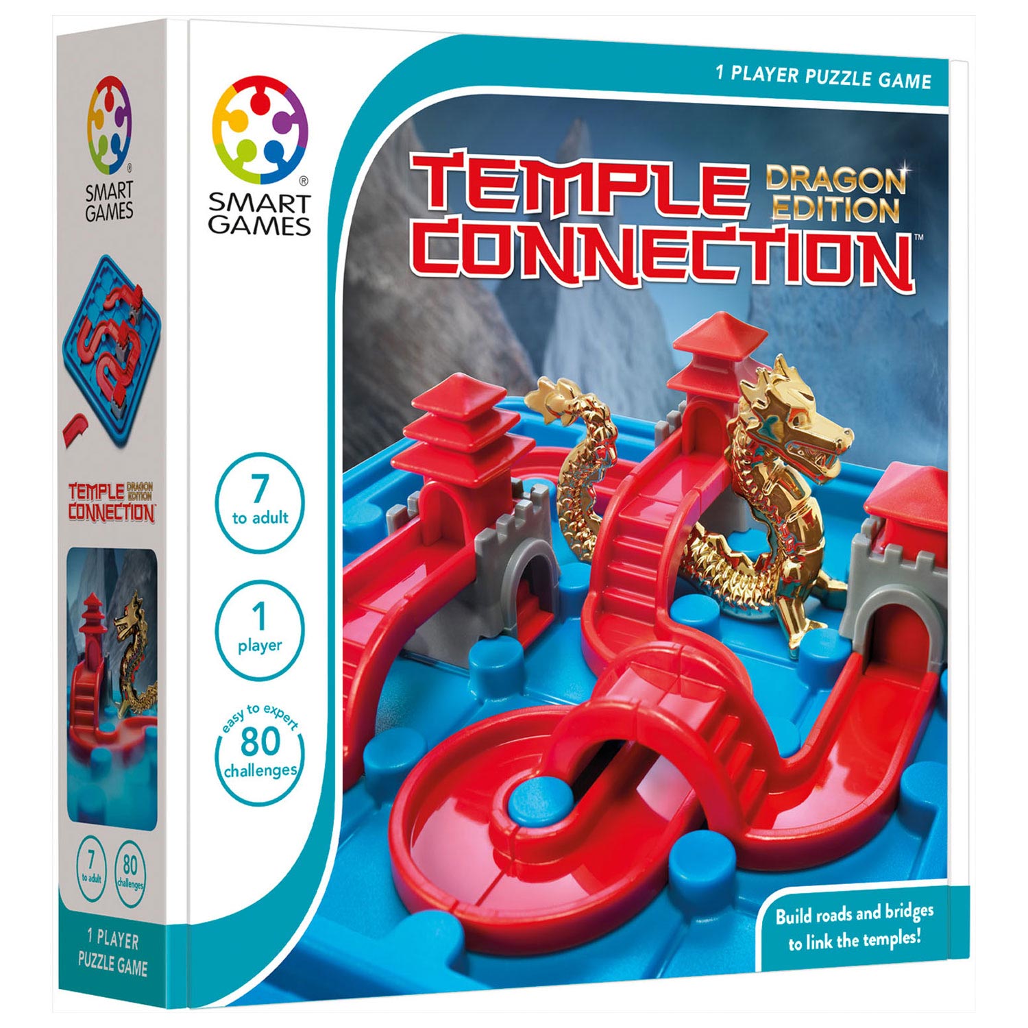 SmartGames Temple Connection – Dragon Edition