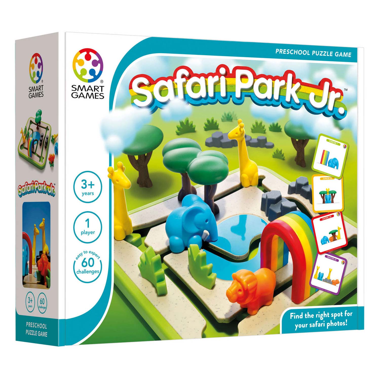 SmartGames Safari Park Junior Lernspiel für Kinder im Vorschulalter