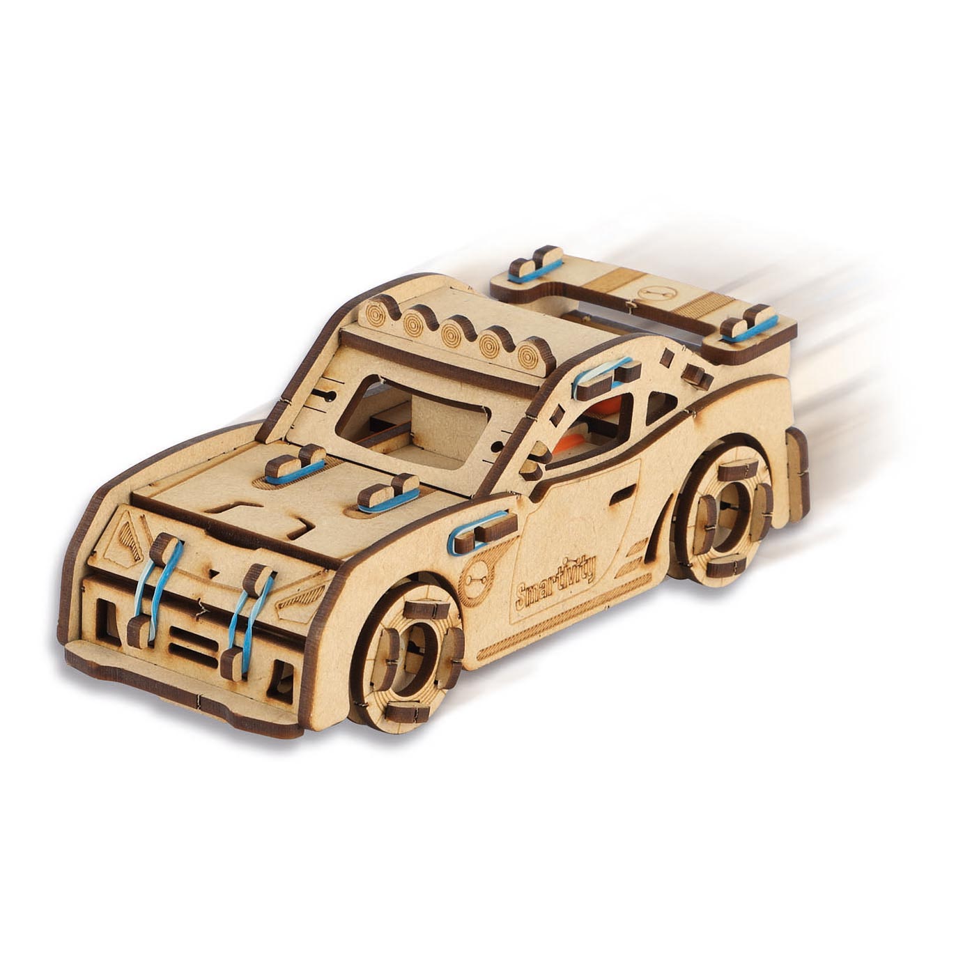 Smartivity Wheel Racers - Kit en bois Rally Racers
