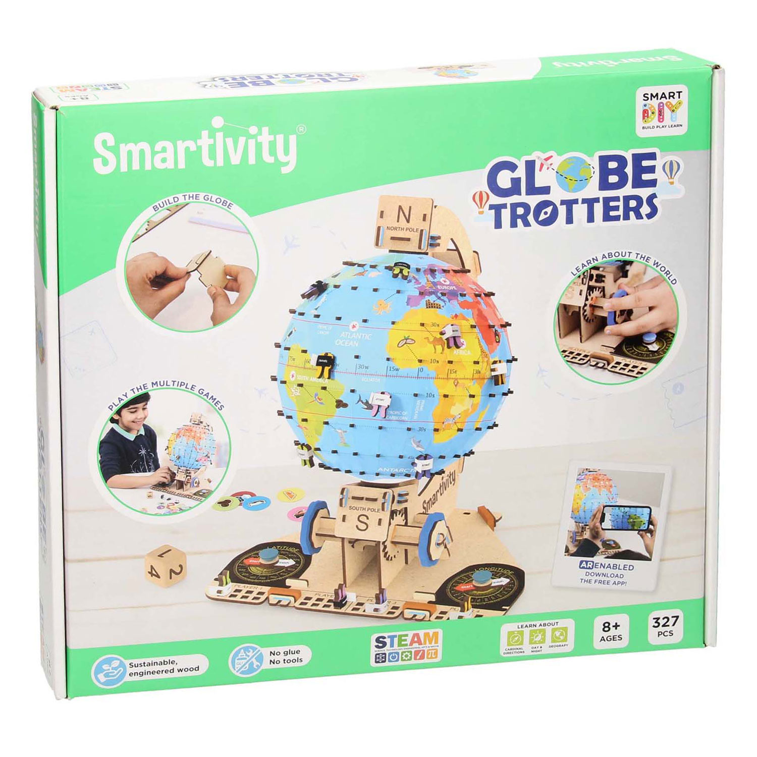 Smartivity Bouwpakket Hout - Globetrotters