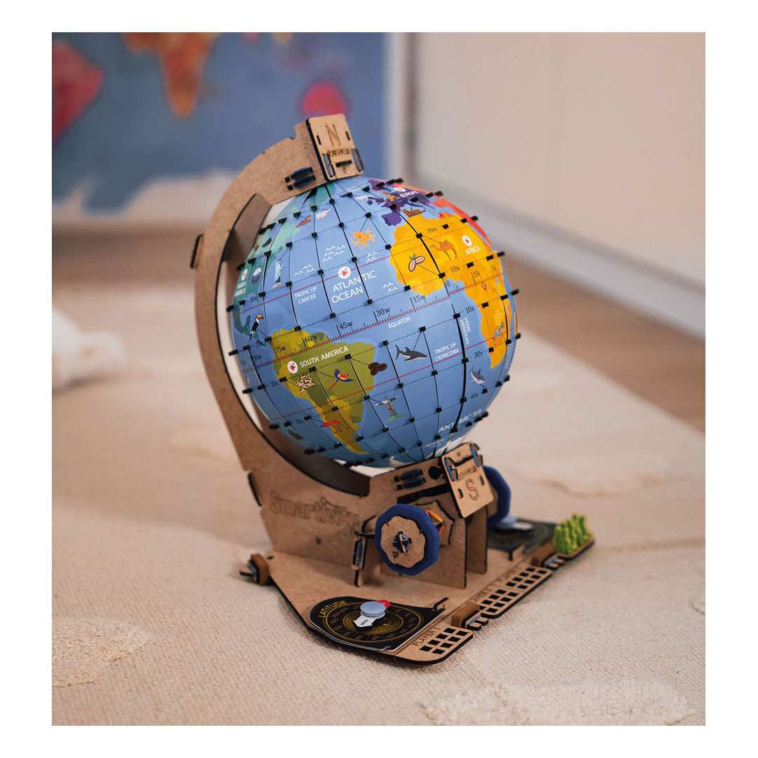 Kit de Construction Smartivity Bois - Globetrotters