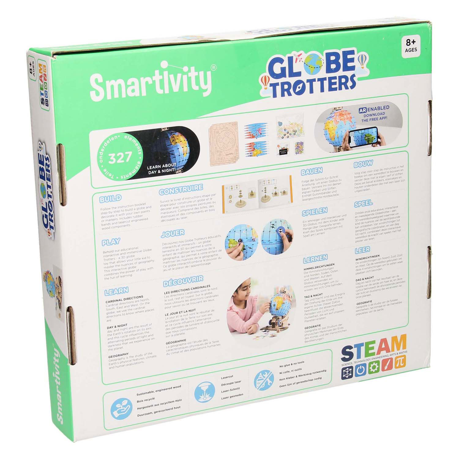 Smartivity Bouwpakket Hout - Globetrotters