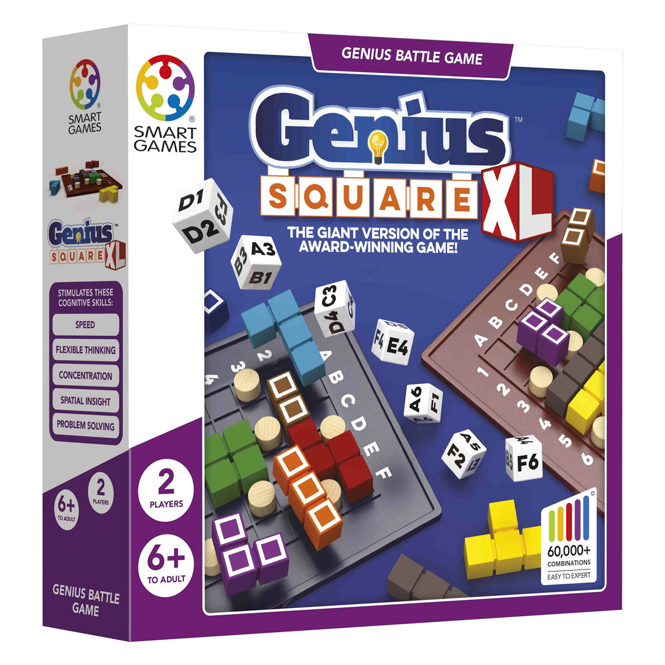 Jeu de réflexion Genius Square XL