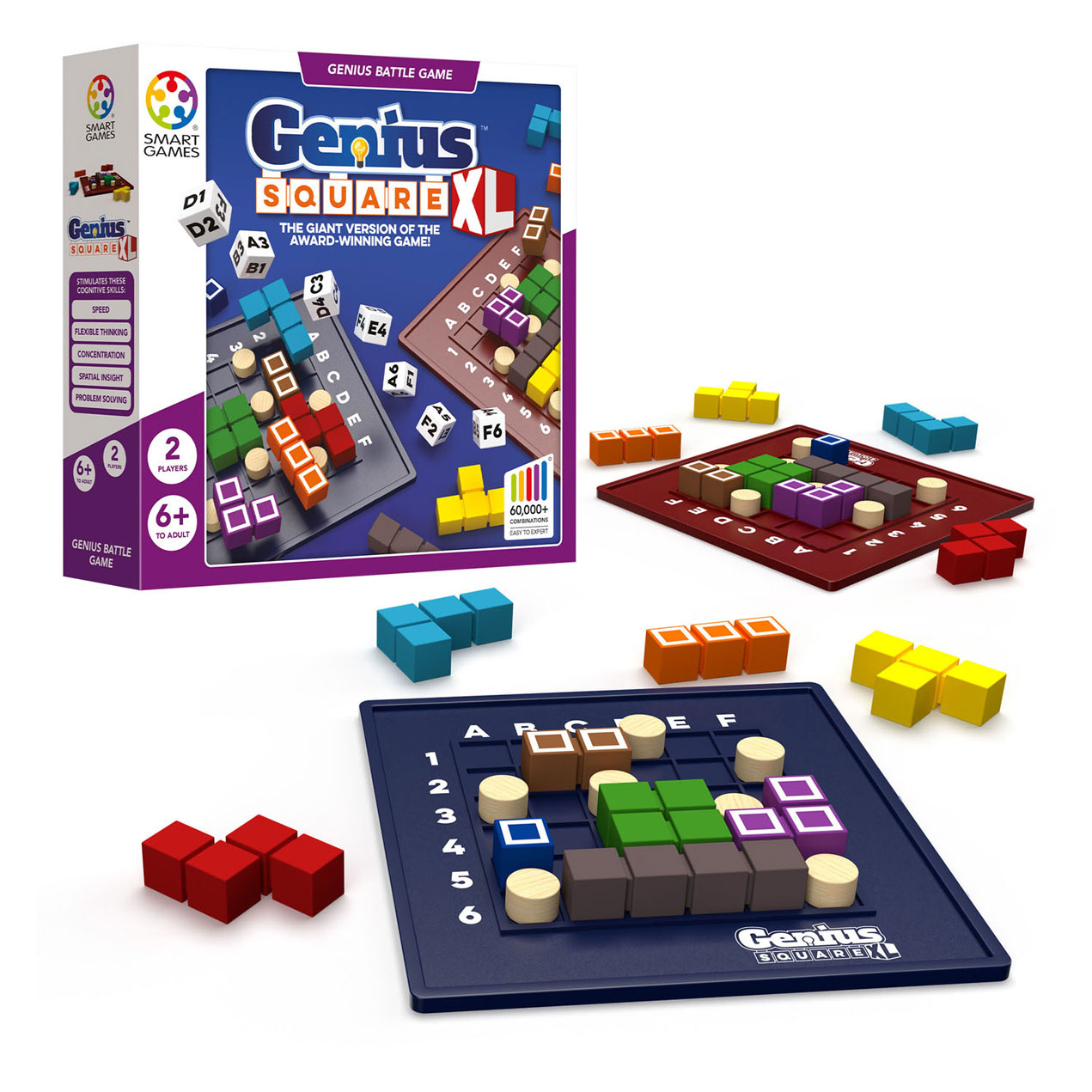 Jeu de réflexion SmartGames Genius Square XL