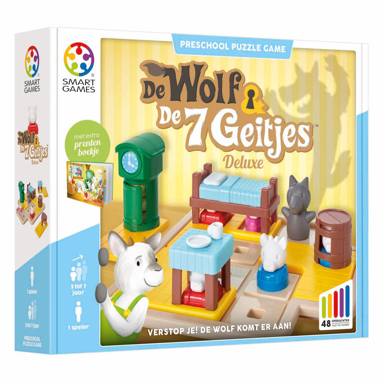 SmartGames De Wolf & de 7 Geitjes Puzzelspel