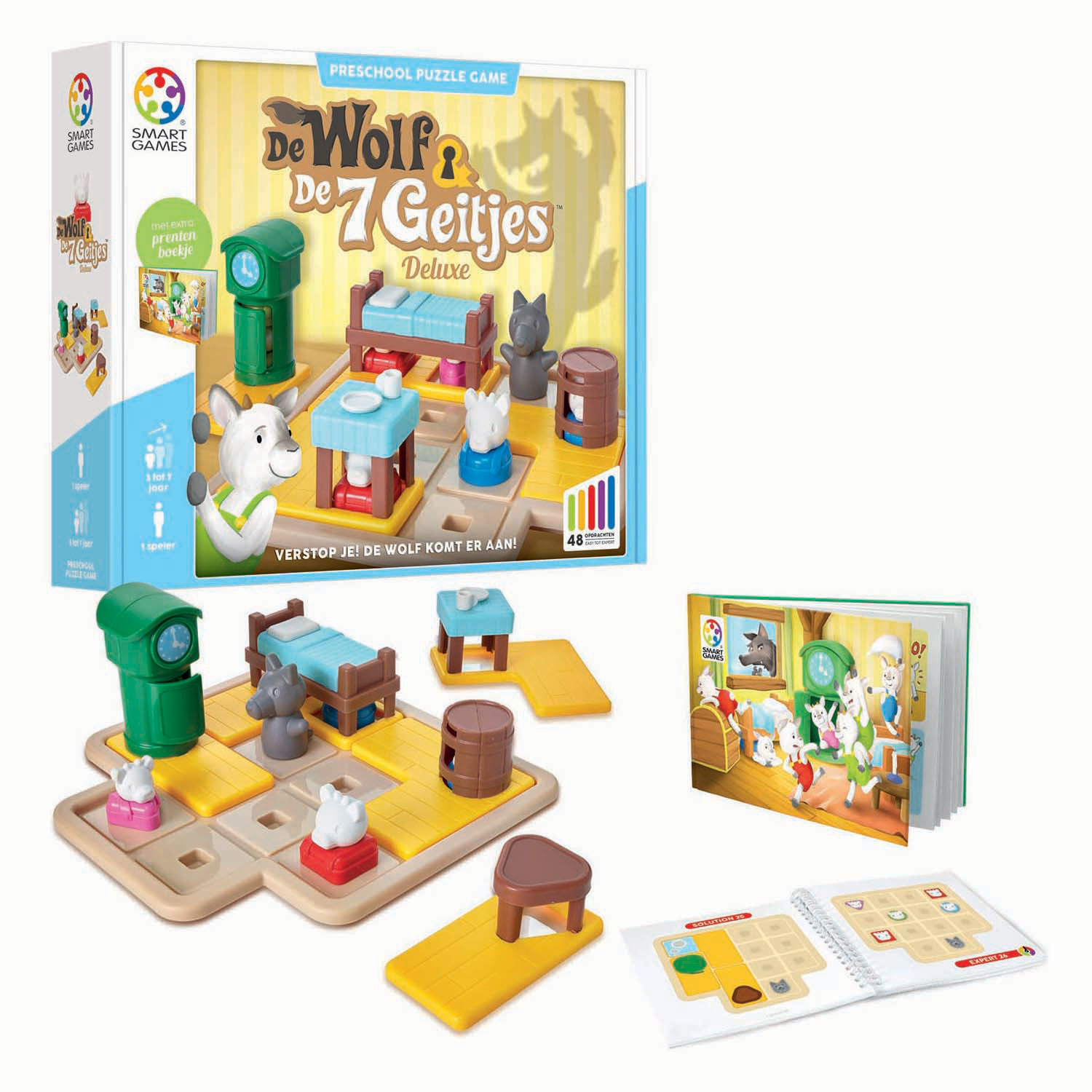 SmartGames De Wolf & de 7 Geitjes Puzzelspel