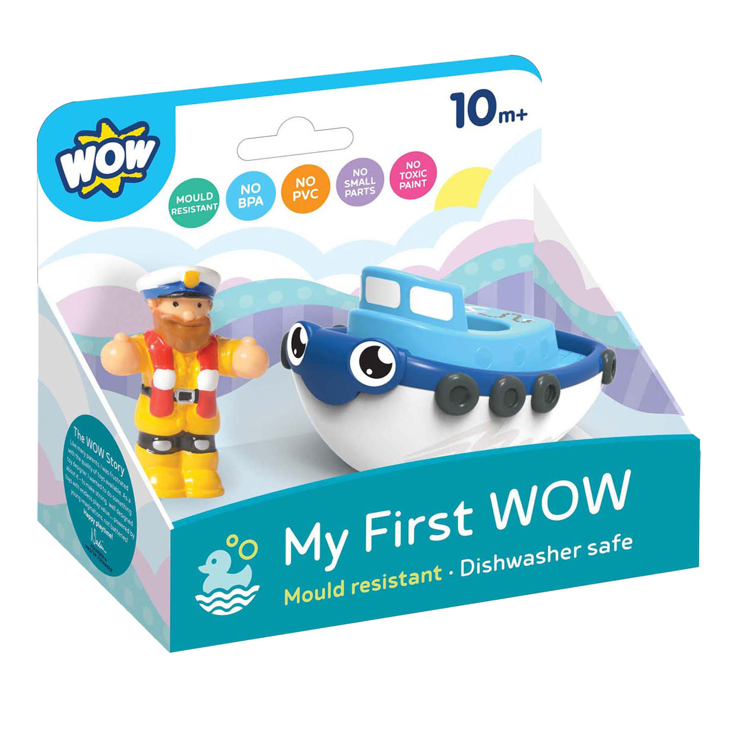WOW Toys Mijn Eerste Sleepboot Tim