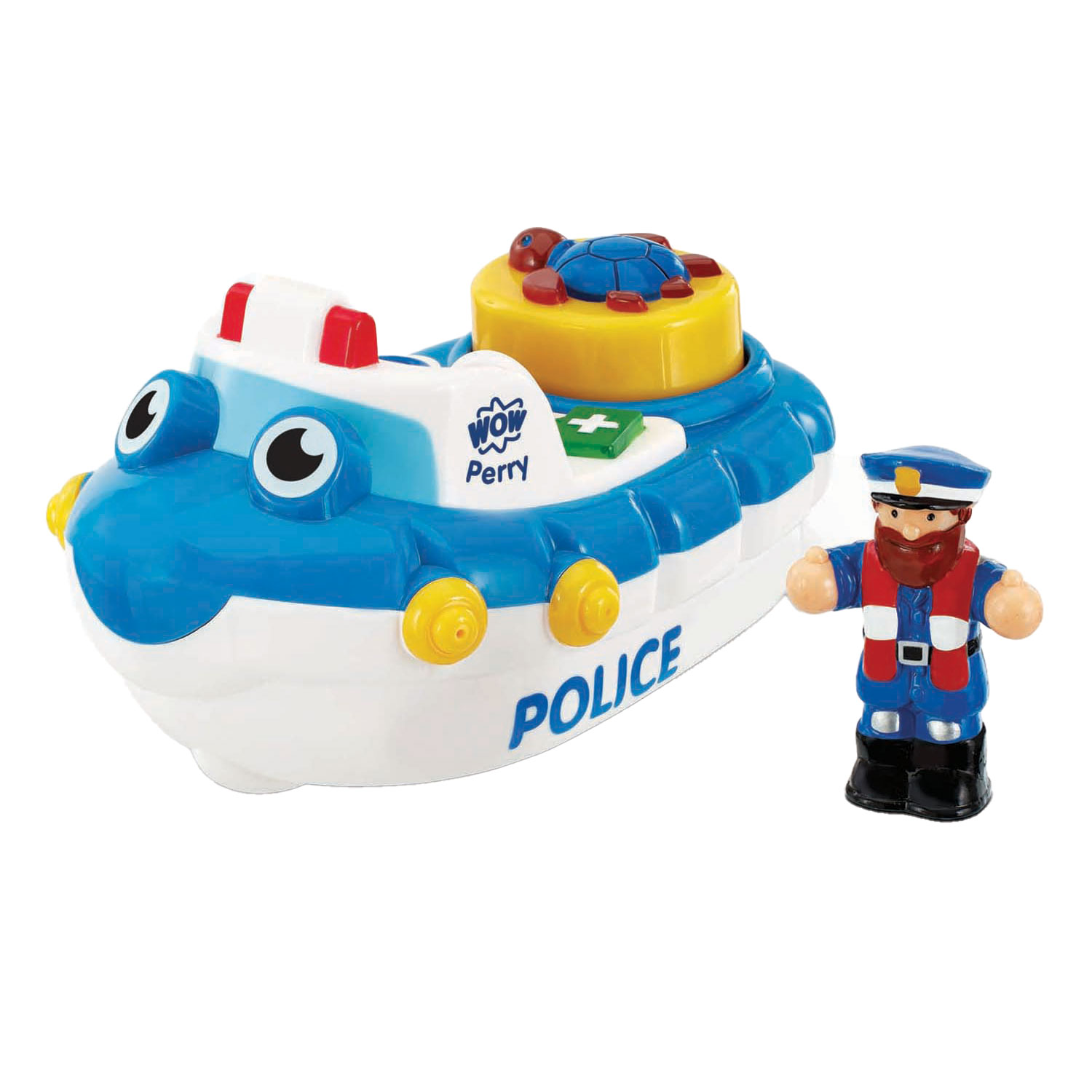 Bateau de police Perry de WOW Toys