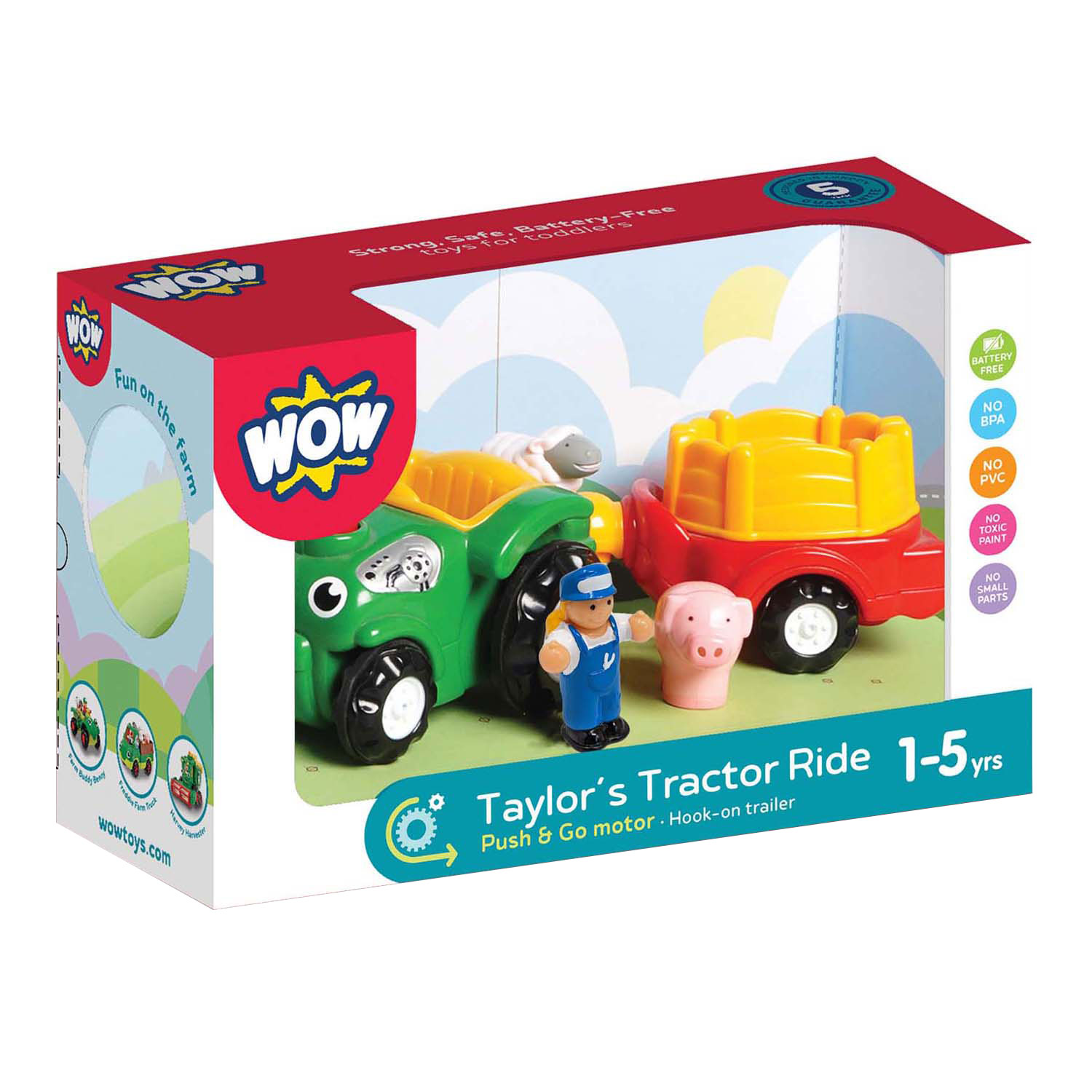 WOW Toys Taylor's Tractortocht