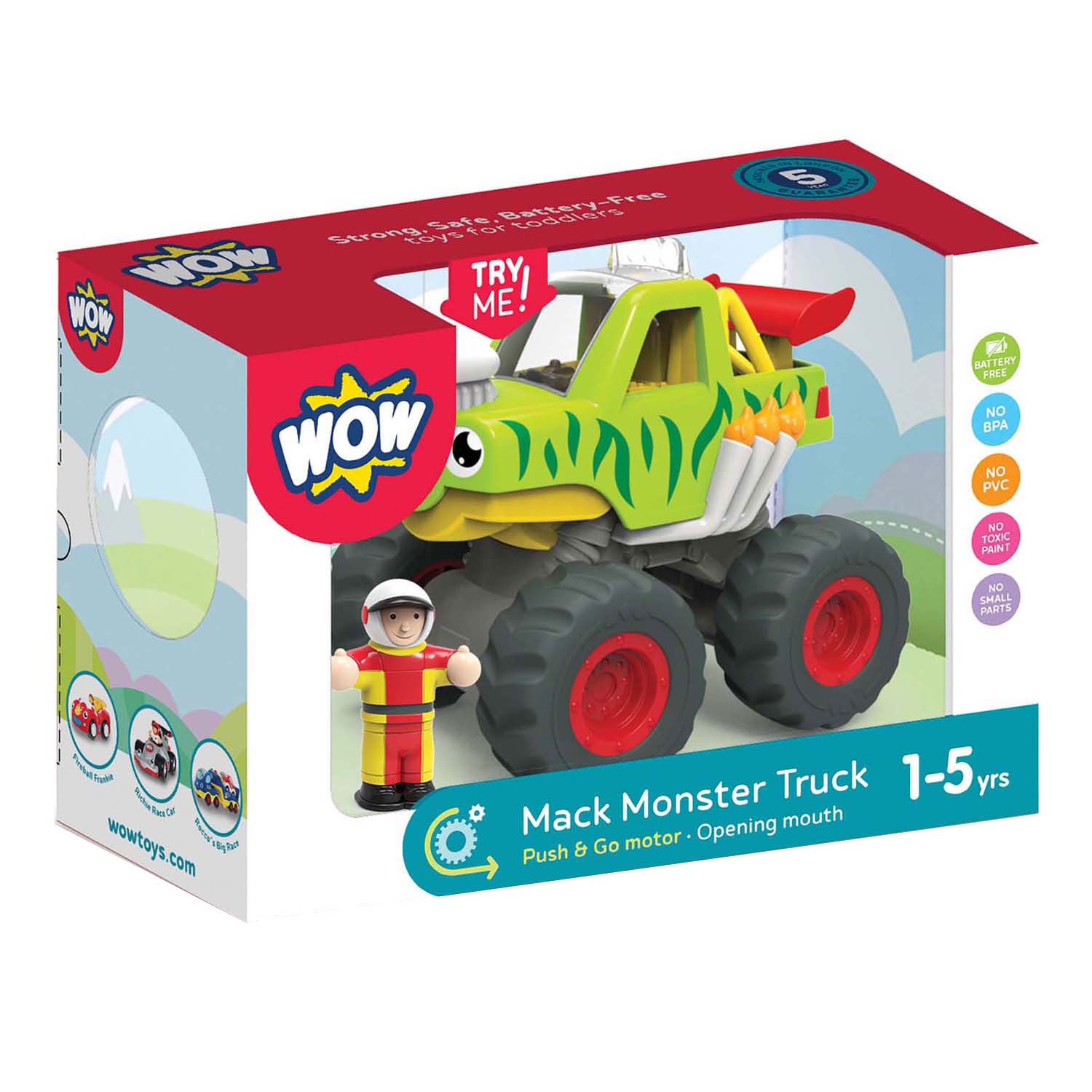 Jouets WOW Monster Truck Mack