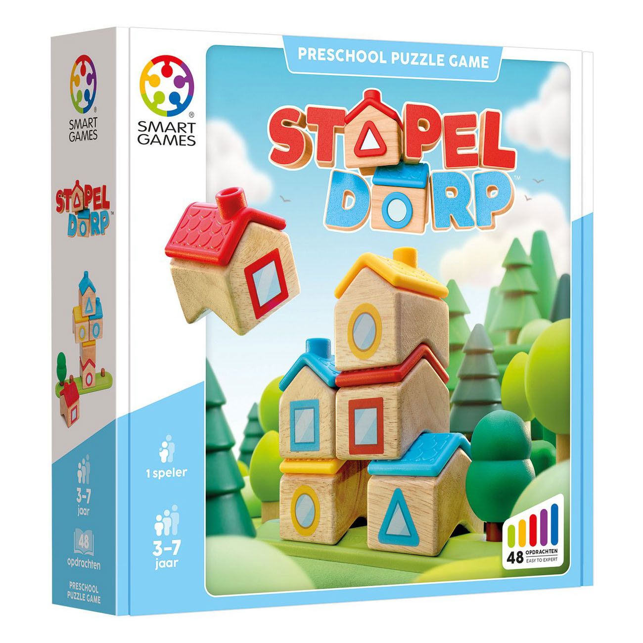 SmartGames Stapeldorp Stapelspel