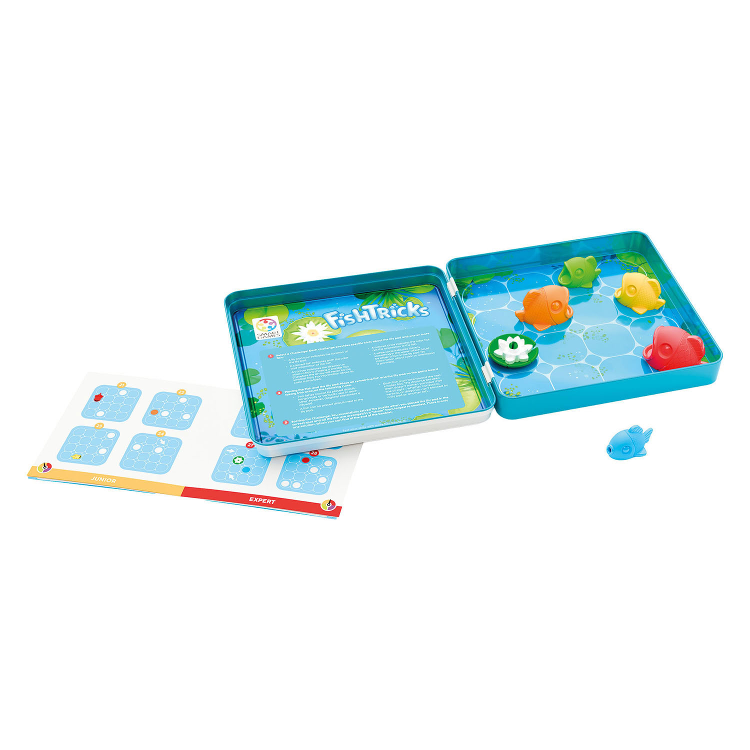 SmartGames Fish Tricks Magnetisch Reisspel
