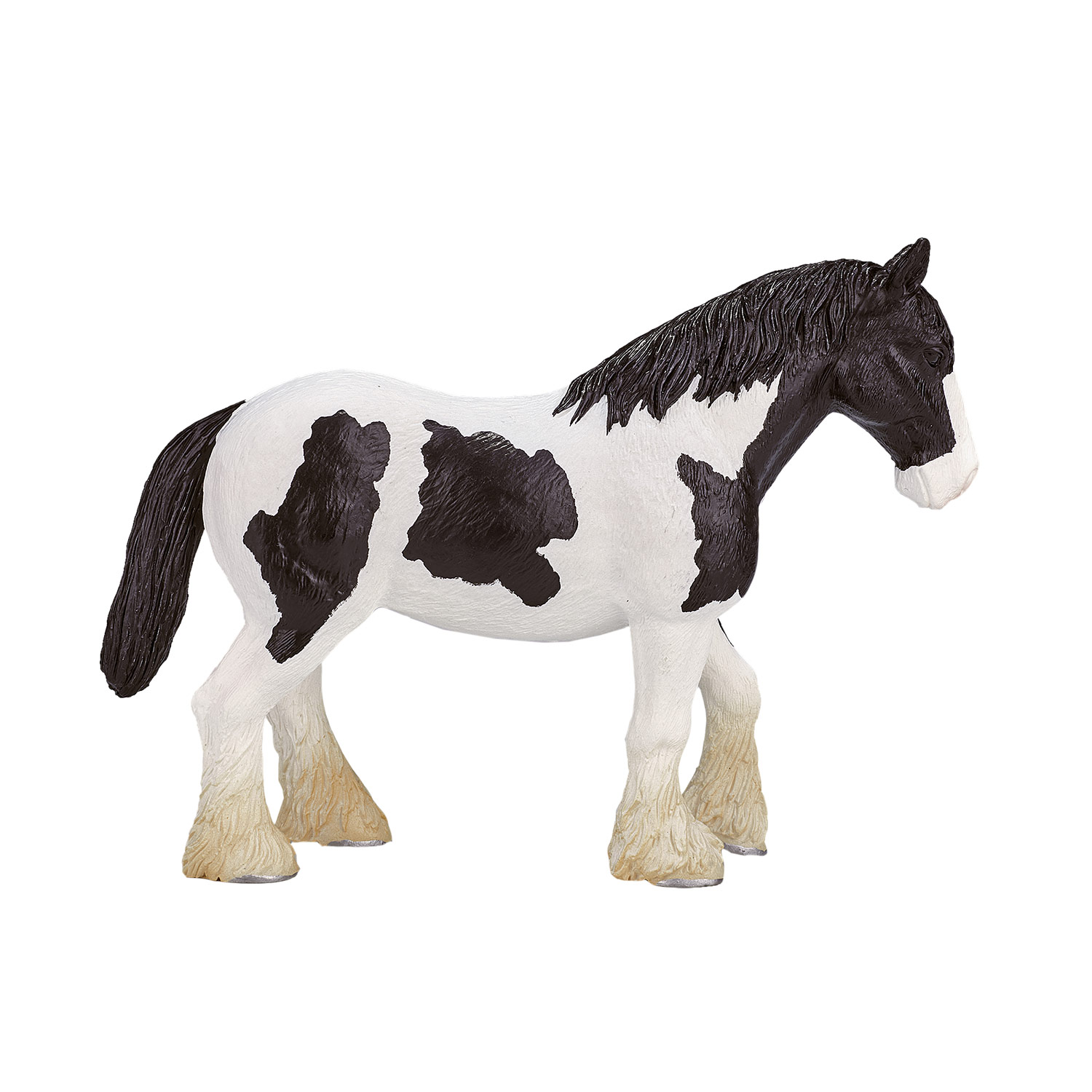 Mojo Horse World Clydesdale Horse Zwart-Wit - 387085