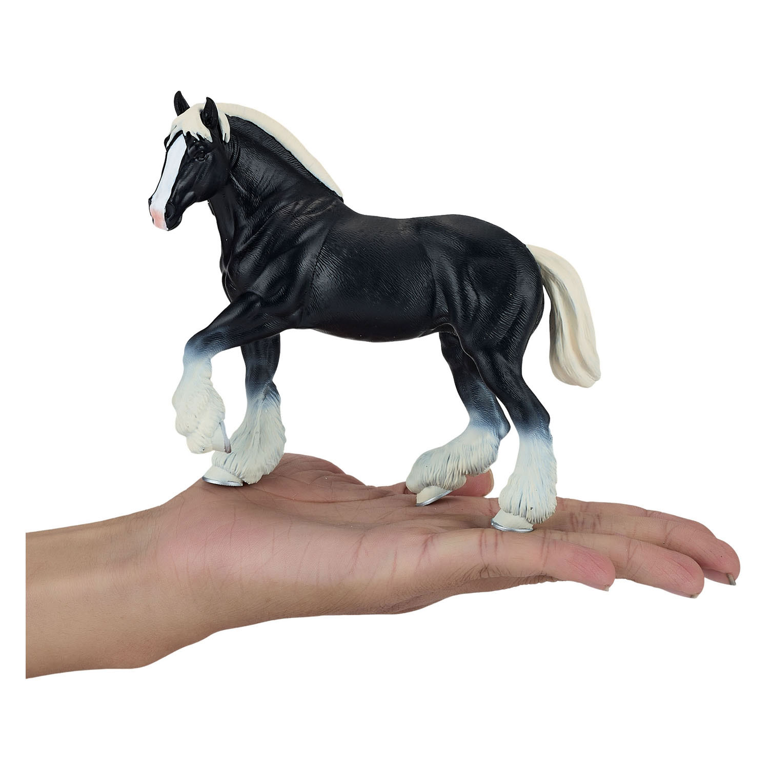 Mojo Horse World Cheval Clydesdale noir - 381083