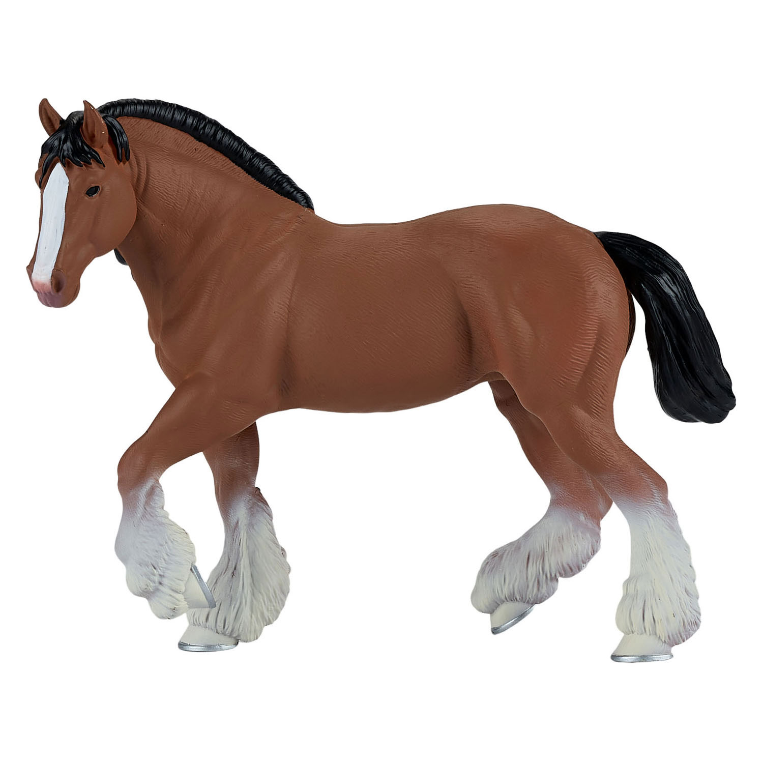 Mojo Horse World Bruine Clydesdale Paard - 381084