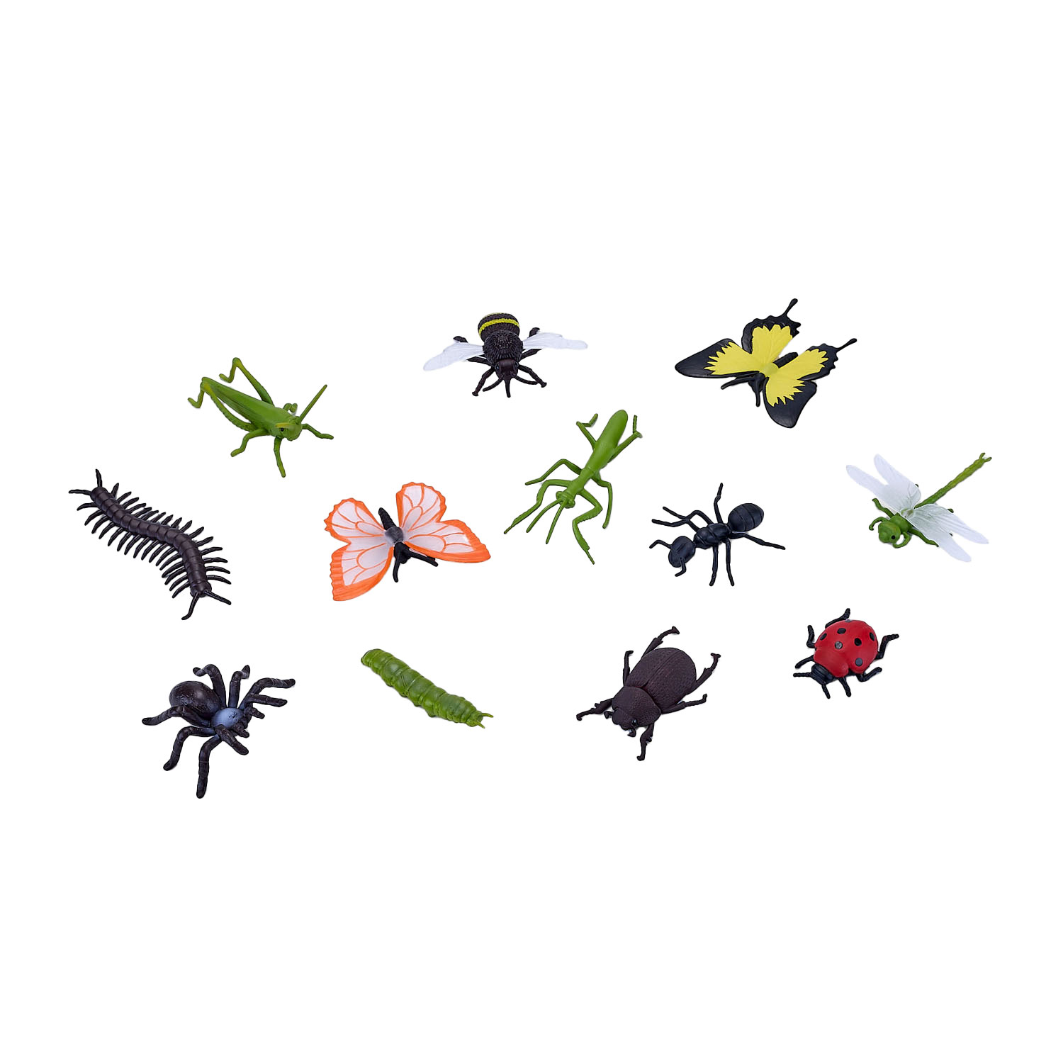 Mojo Wildlife Mini insectes et araignées, 12 pcs. - 380058