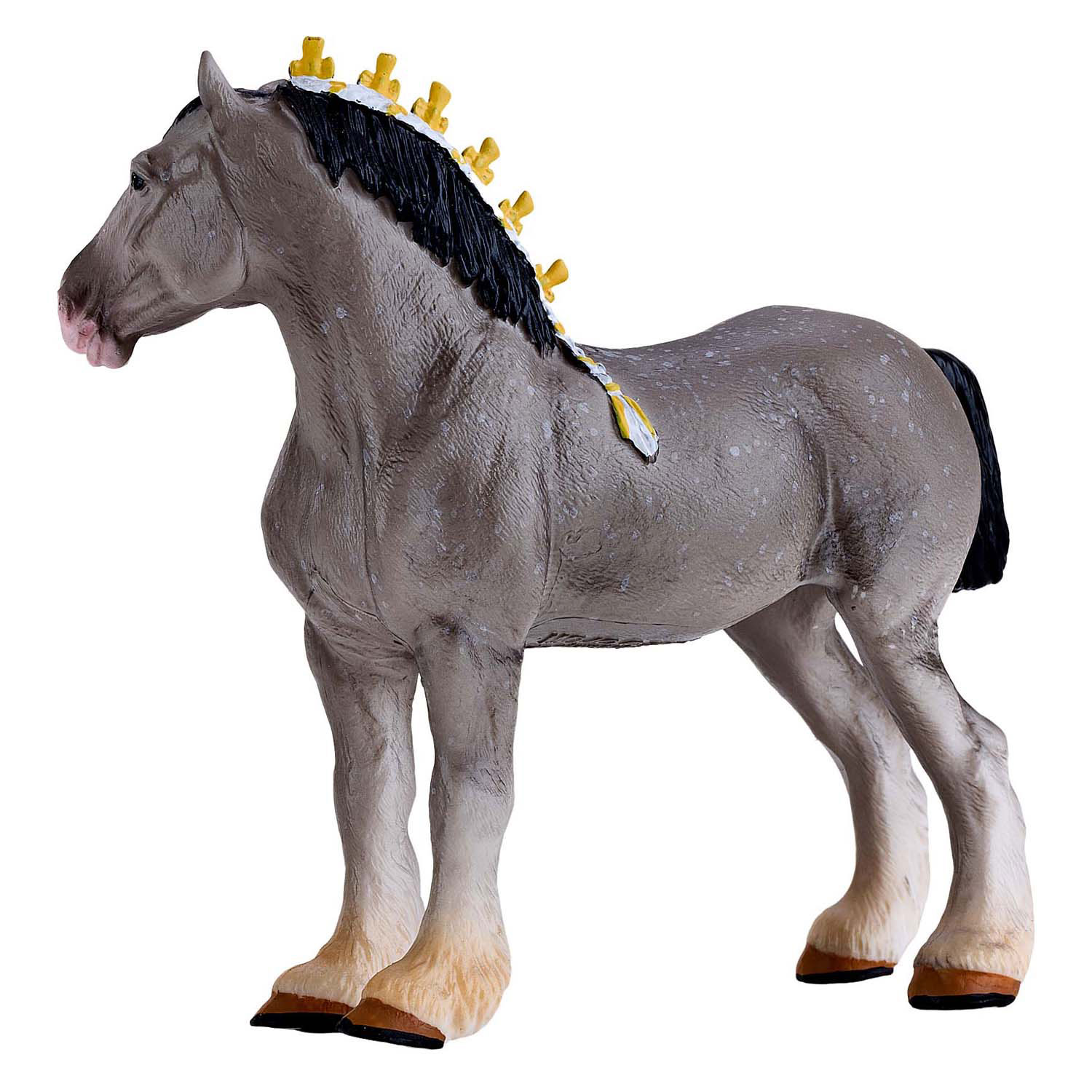 Mojo Horse World Stippen Grijze Paard - 381068
