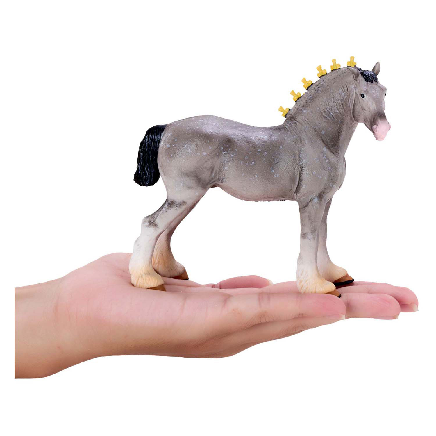 Mojo Horse World Stippen Grijze Paard - 381068
