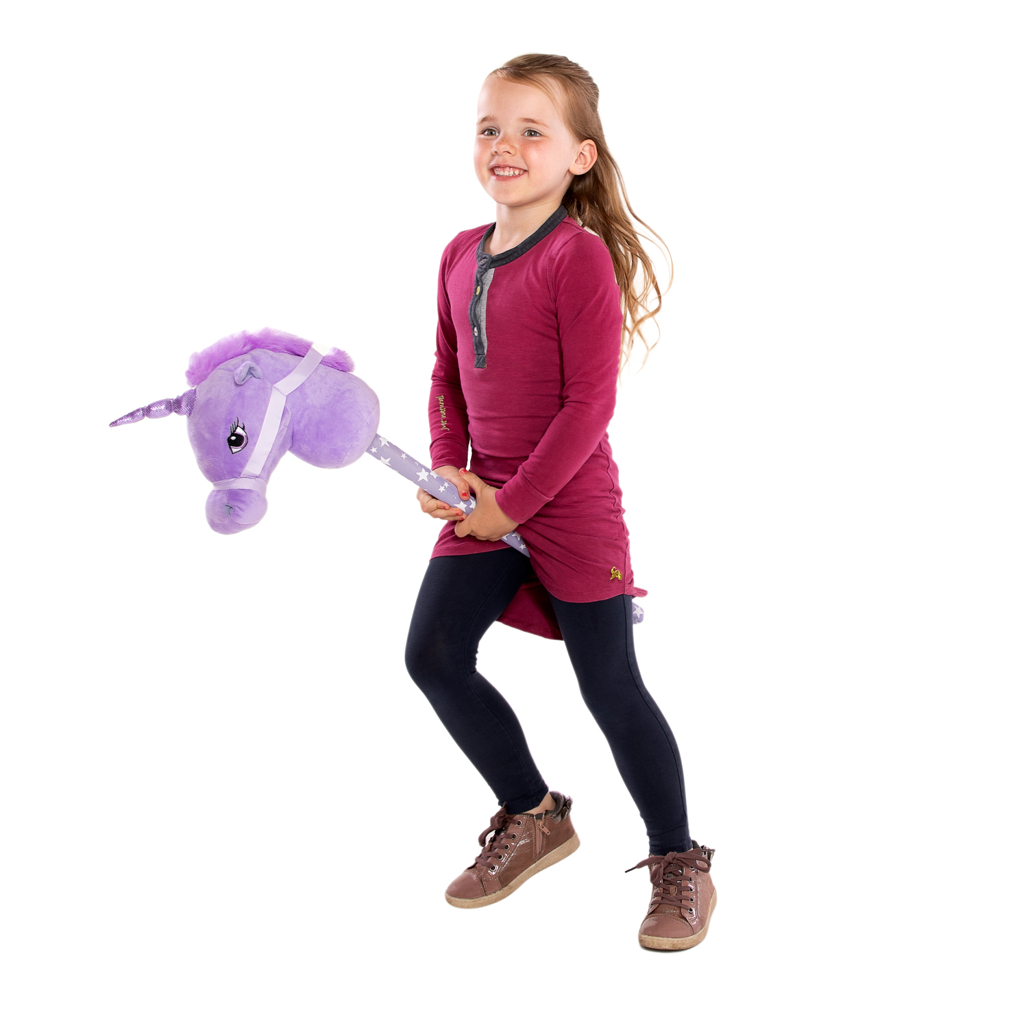 Hobbyhorse Licorne avec Son - Violet, 68cm