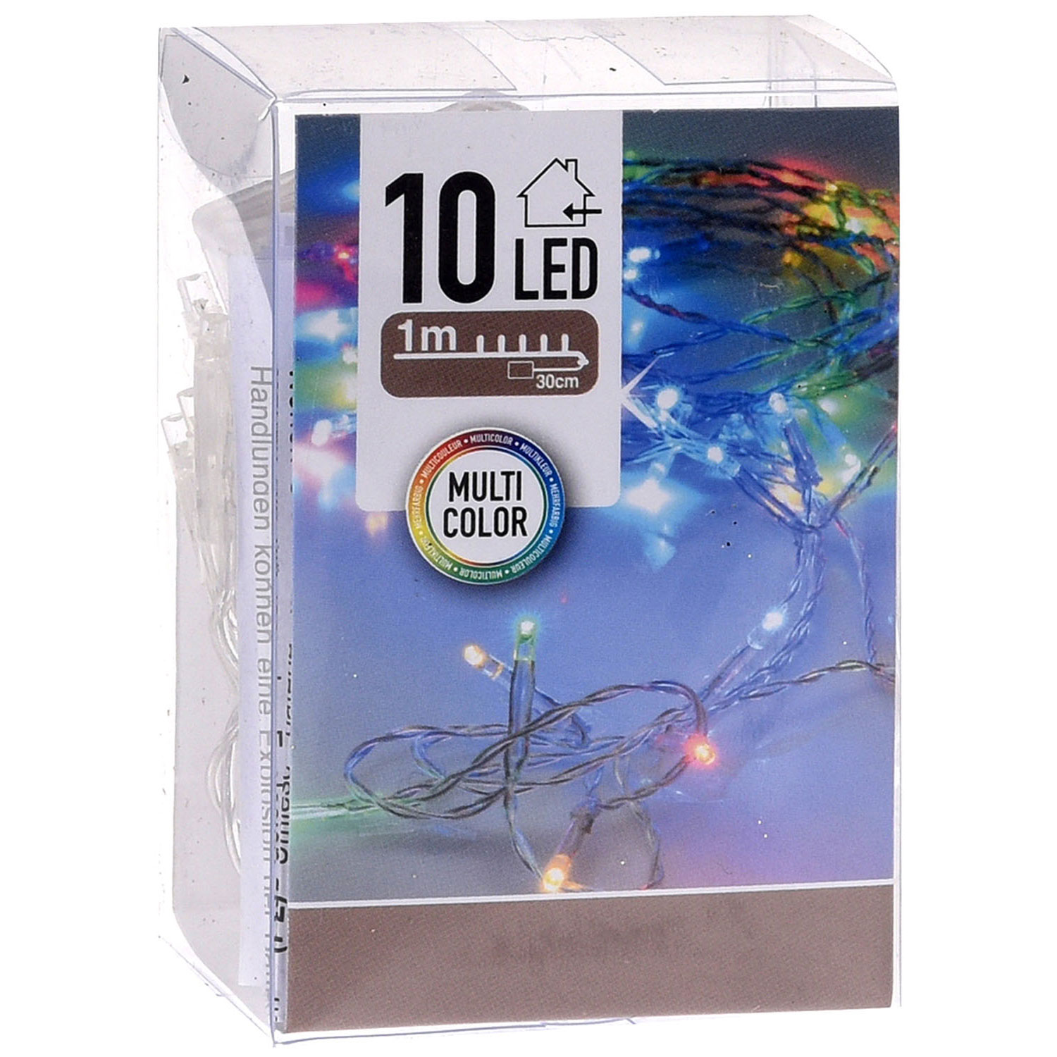 LED Lampjes Multi Color, 10st.