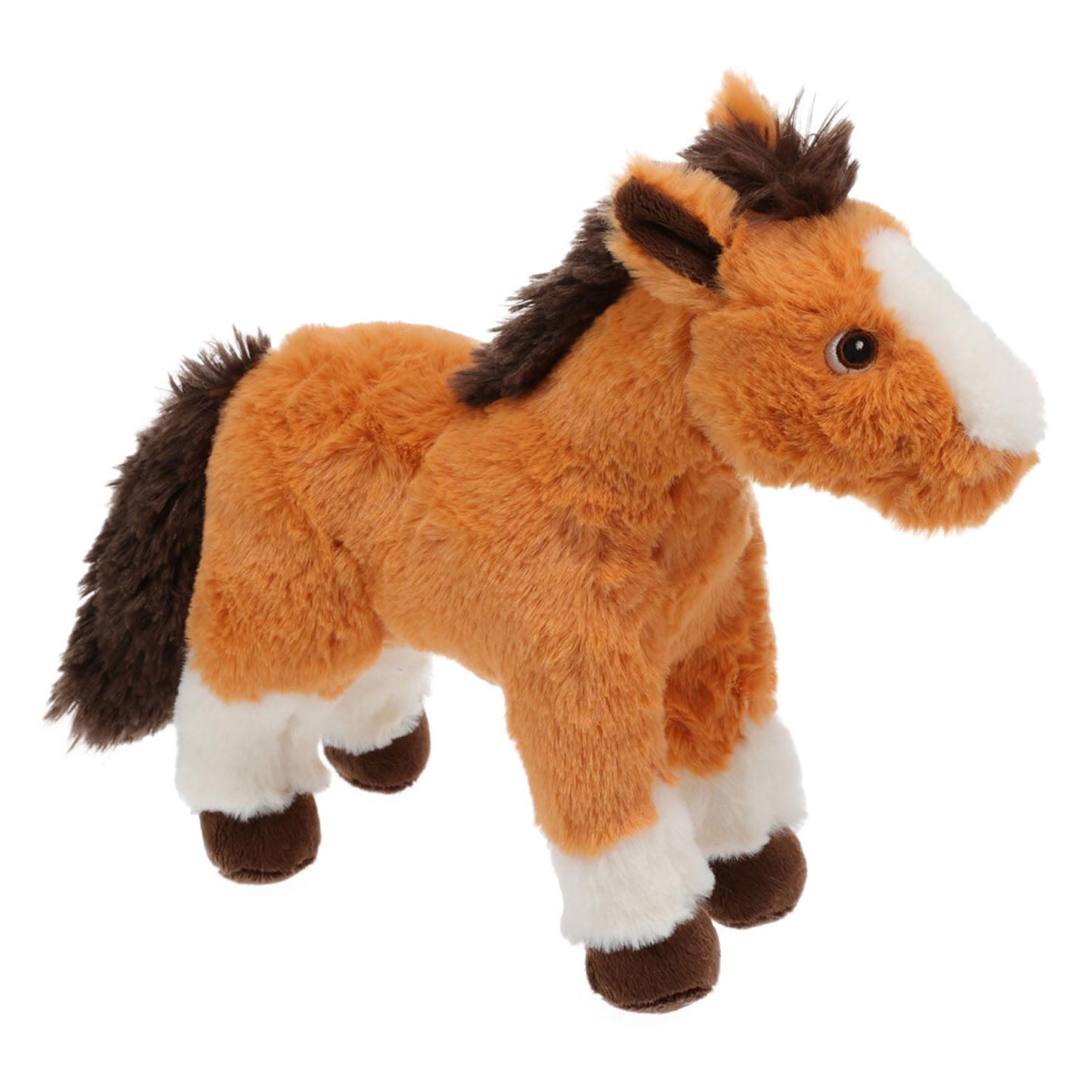 maag timmerman Begin Knuffel Paard - Bruin online kopen? | Lobbes Speelgoed