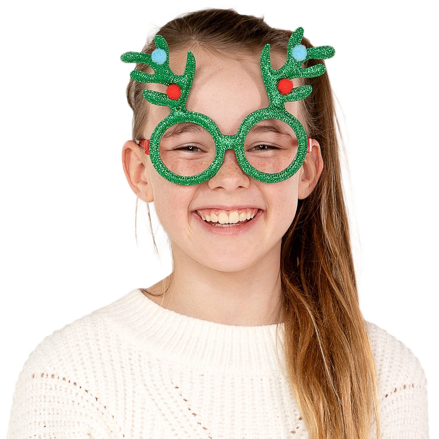 Weihnachtsbrille Rentier