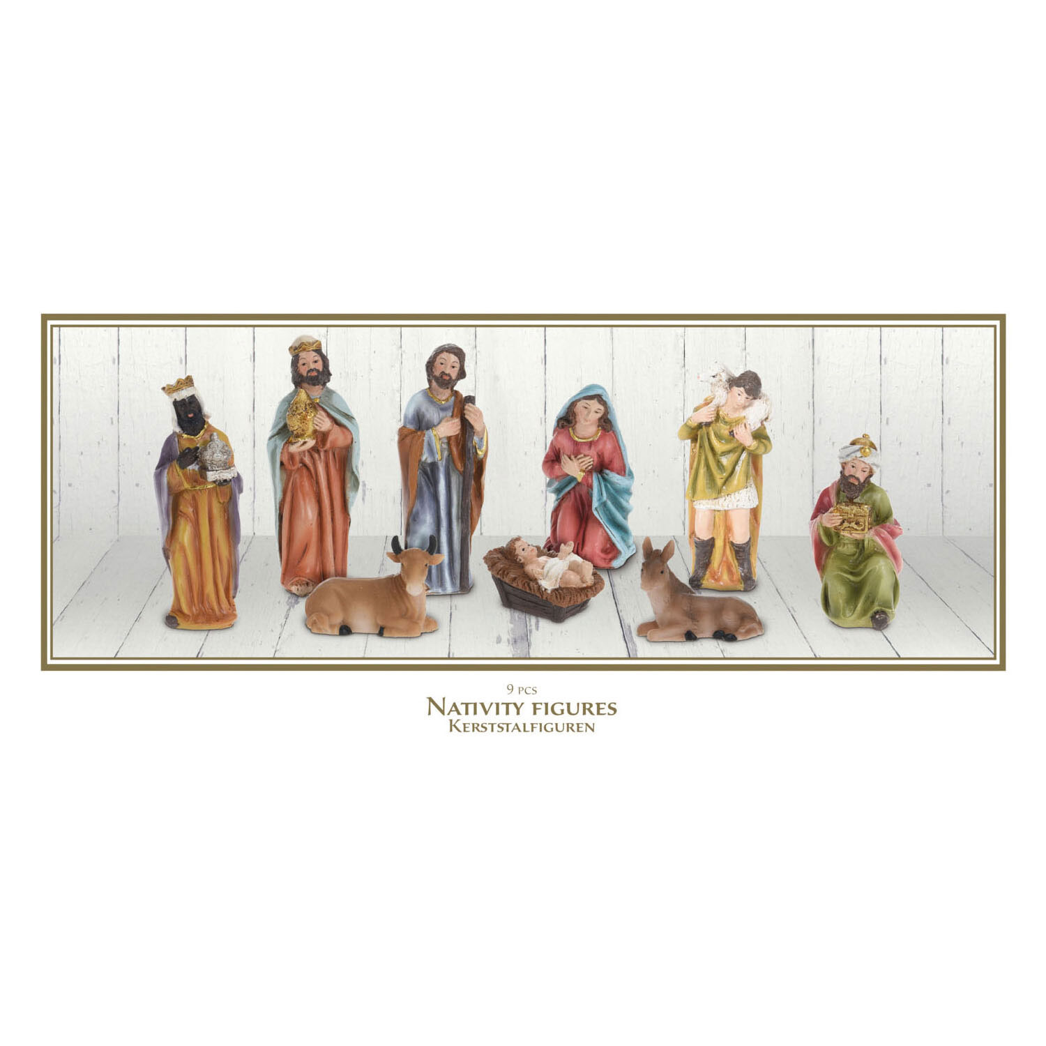 Chiffres de la Nativité, 9 pièces.