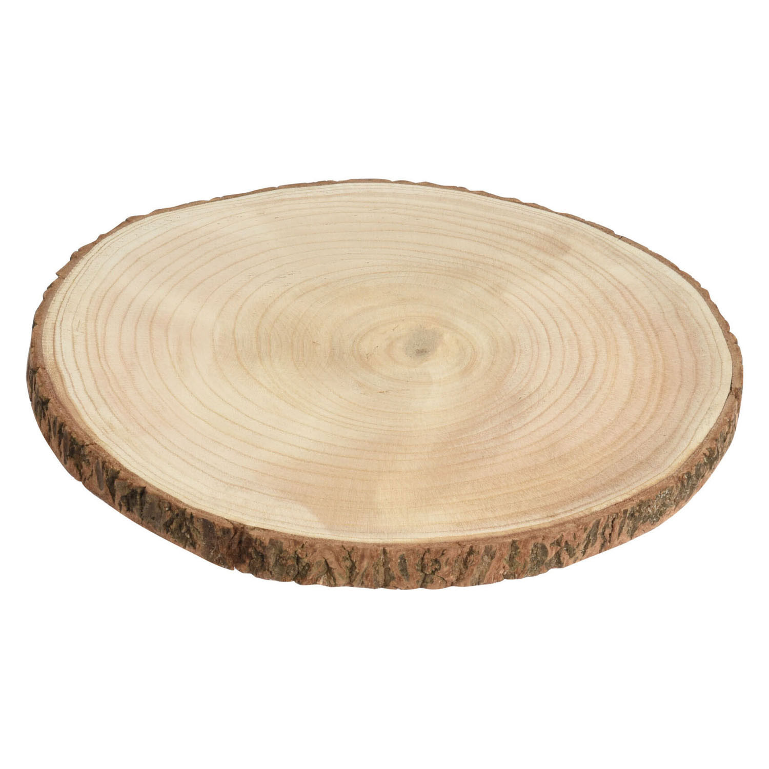 Disque d'arbre avec écorce, 30x2cm