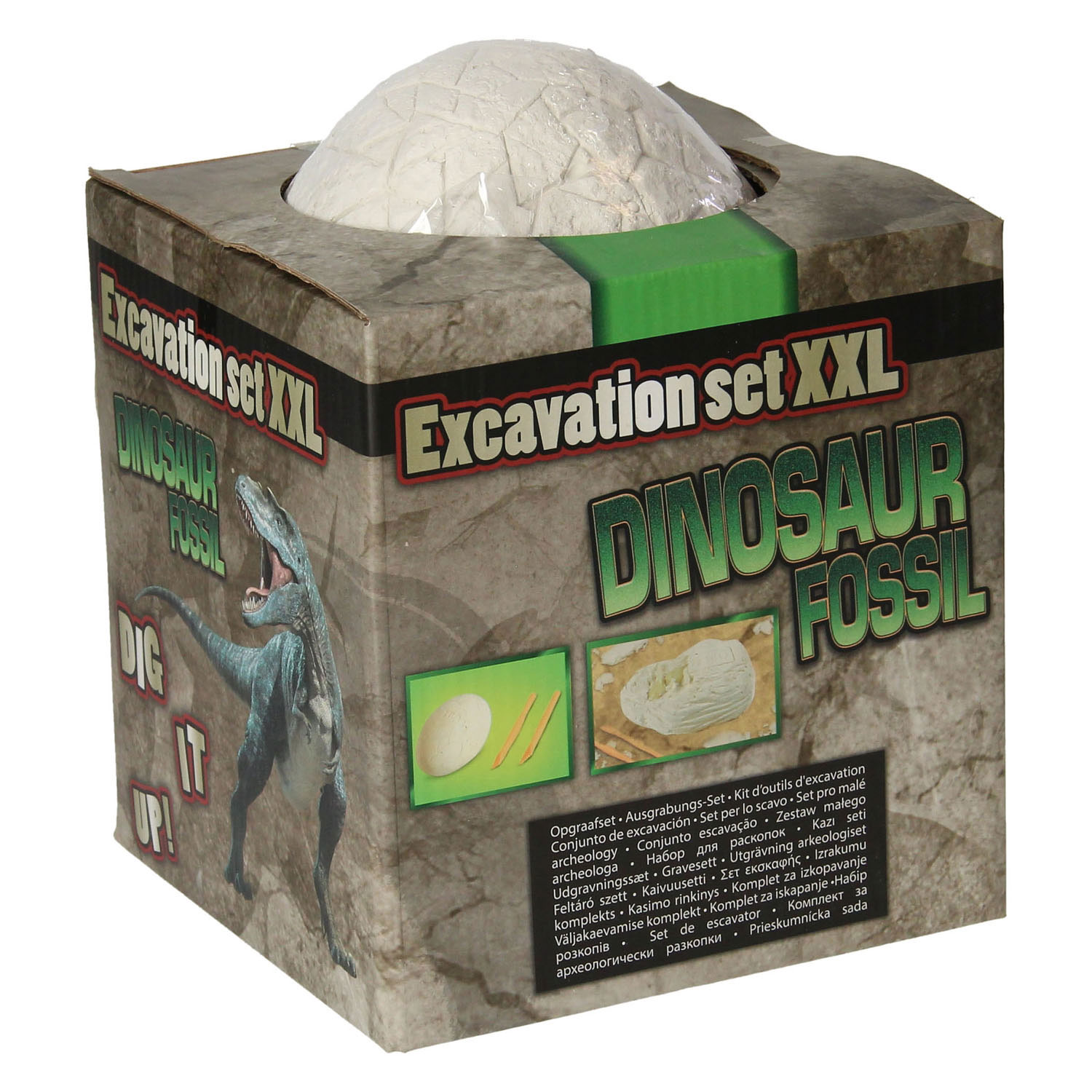 Set de fouilles Xxl Dino avec 8 Dinos