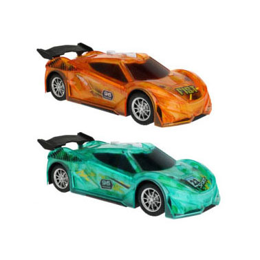 Speelgoedauto - car - race wagen - Auto met beweging, geluid en licht - Oranje
