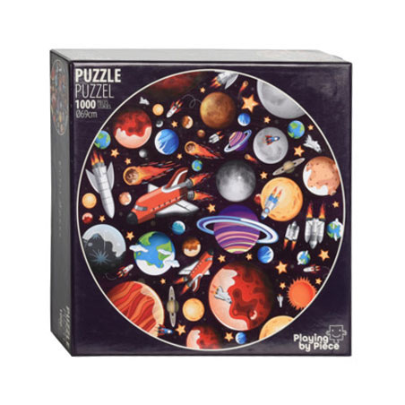 Puzzle Voyage dans l'espace, 1000 pièces.