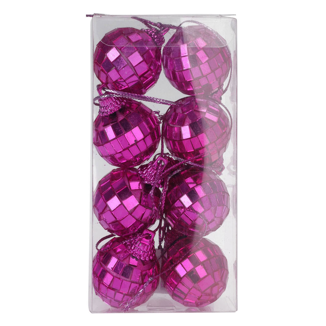 Couleur boule disco miroir, 8 pièces.