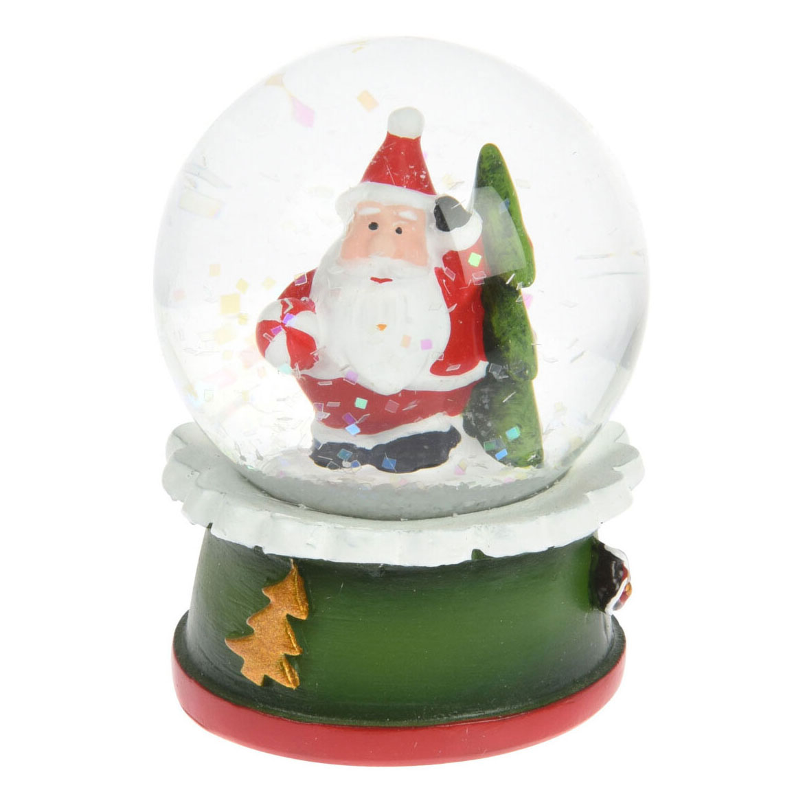 Wasserball mit Weihnachtsfigur, 4,5cm