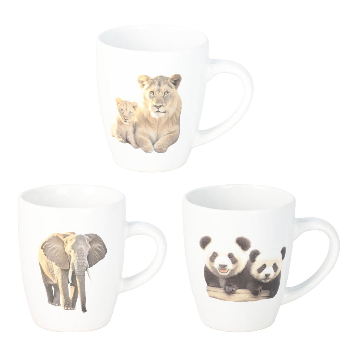 Tasse Jungle, lot de 3