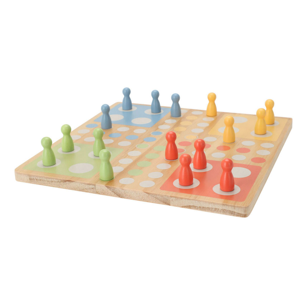 Jeu de société en bois Ludo