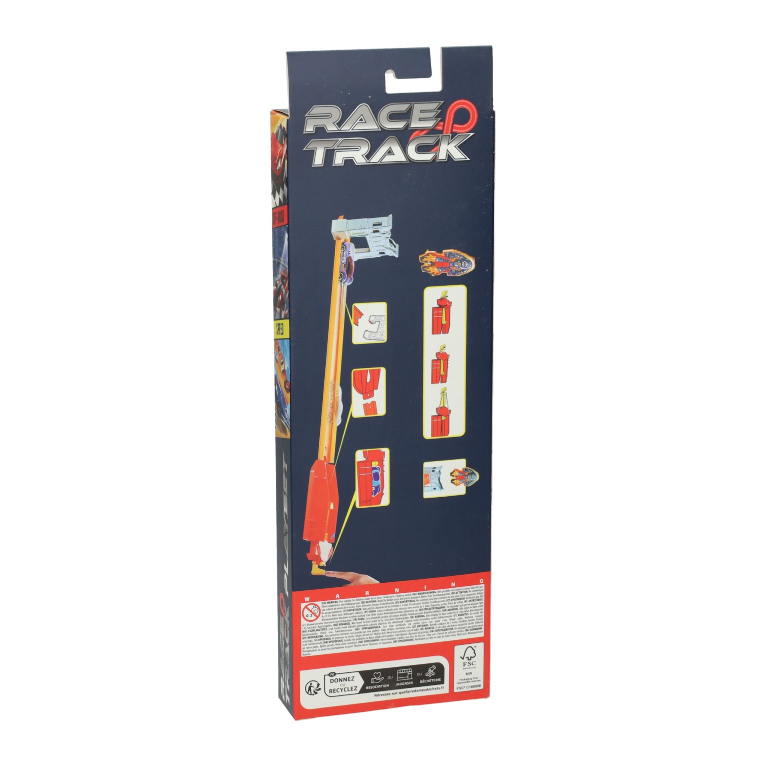 Coffret de jeu Race Through the Wall Race Track