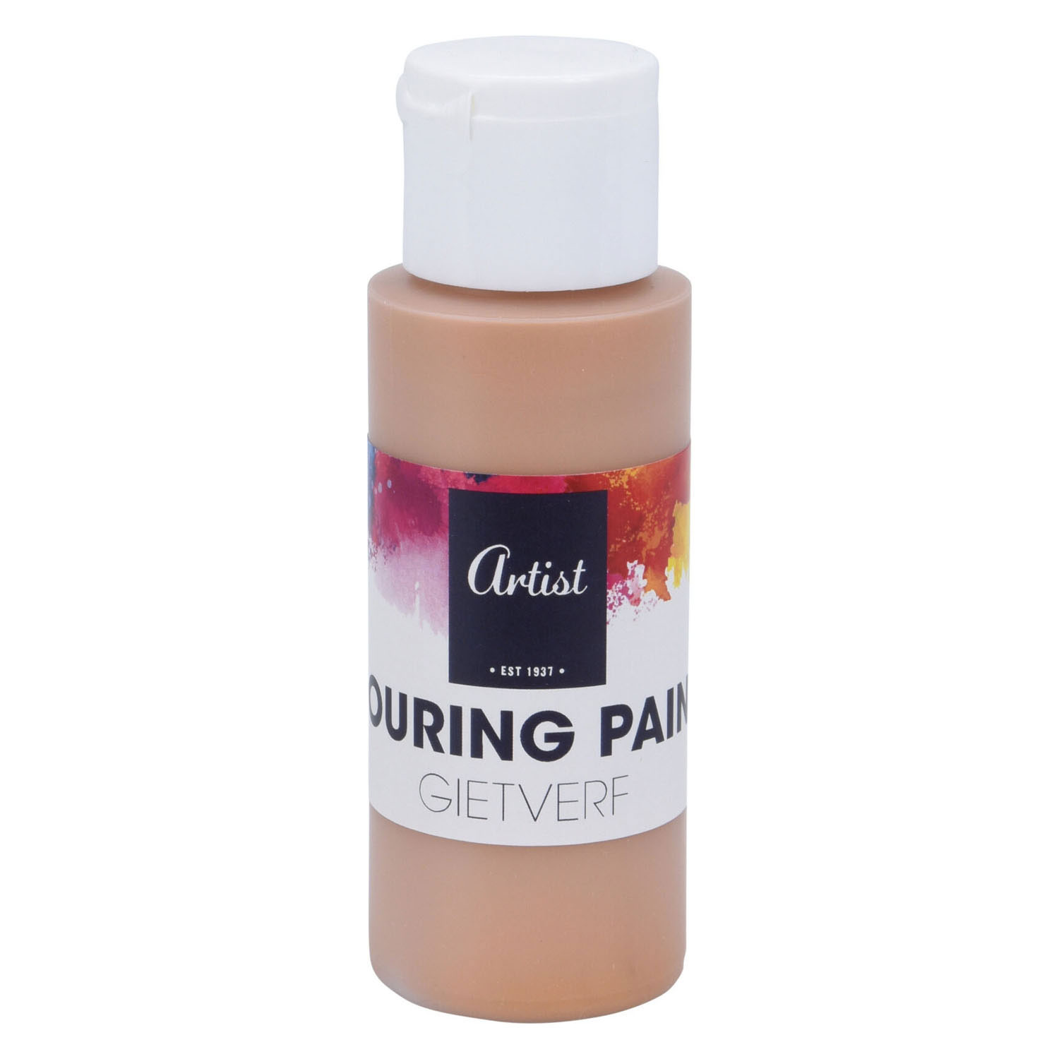 Pouring Acyrlverf, 4 Kleuren