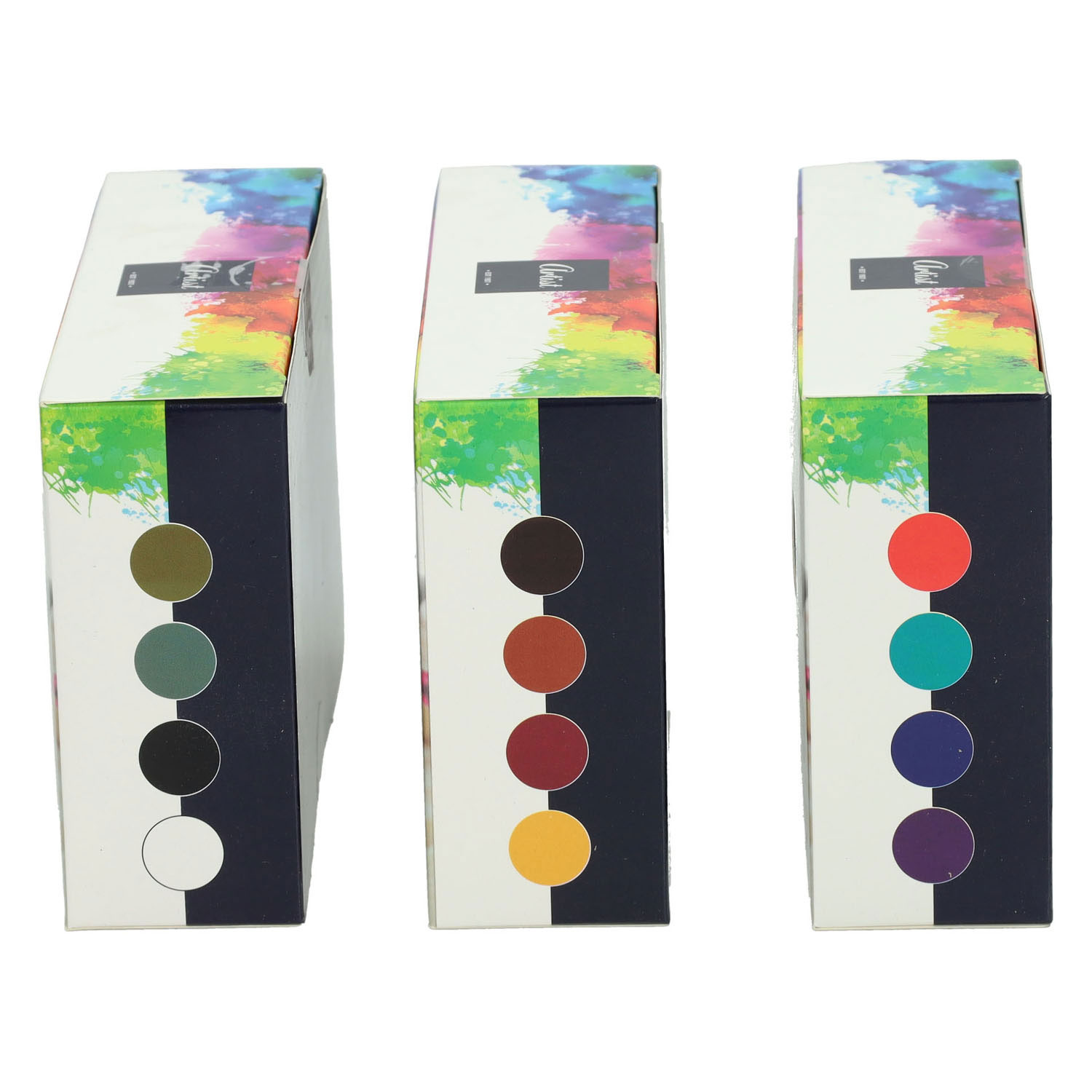 Pouring Acyrlverf, 4 Kleuren