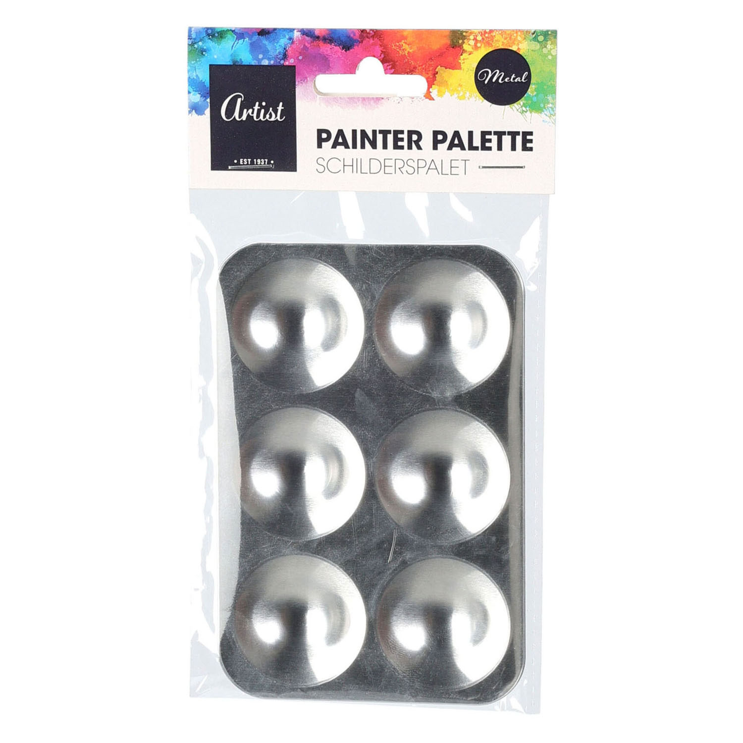 Malerpalette Metall