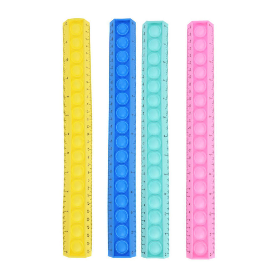 Liniaal Pop It Silicone, 31cm