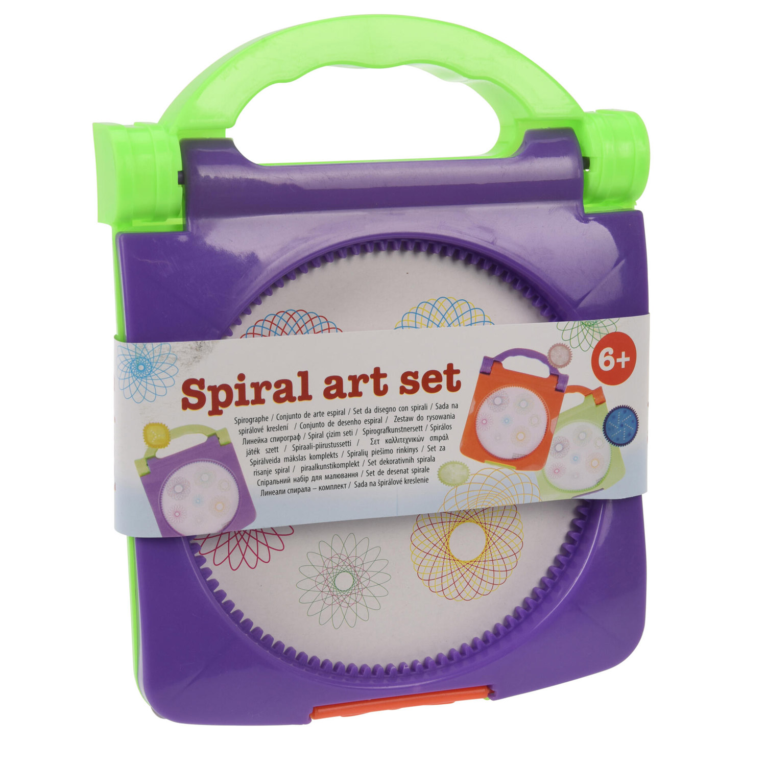 Ensemble de dessin spirale/spirographe