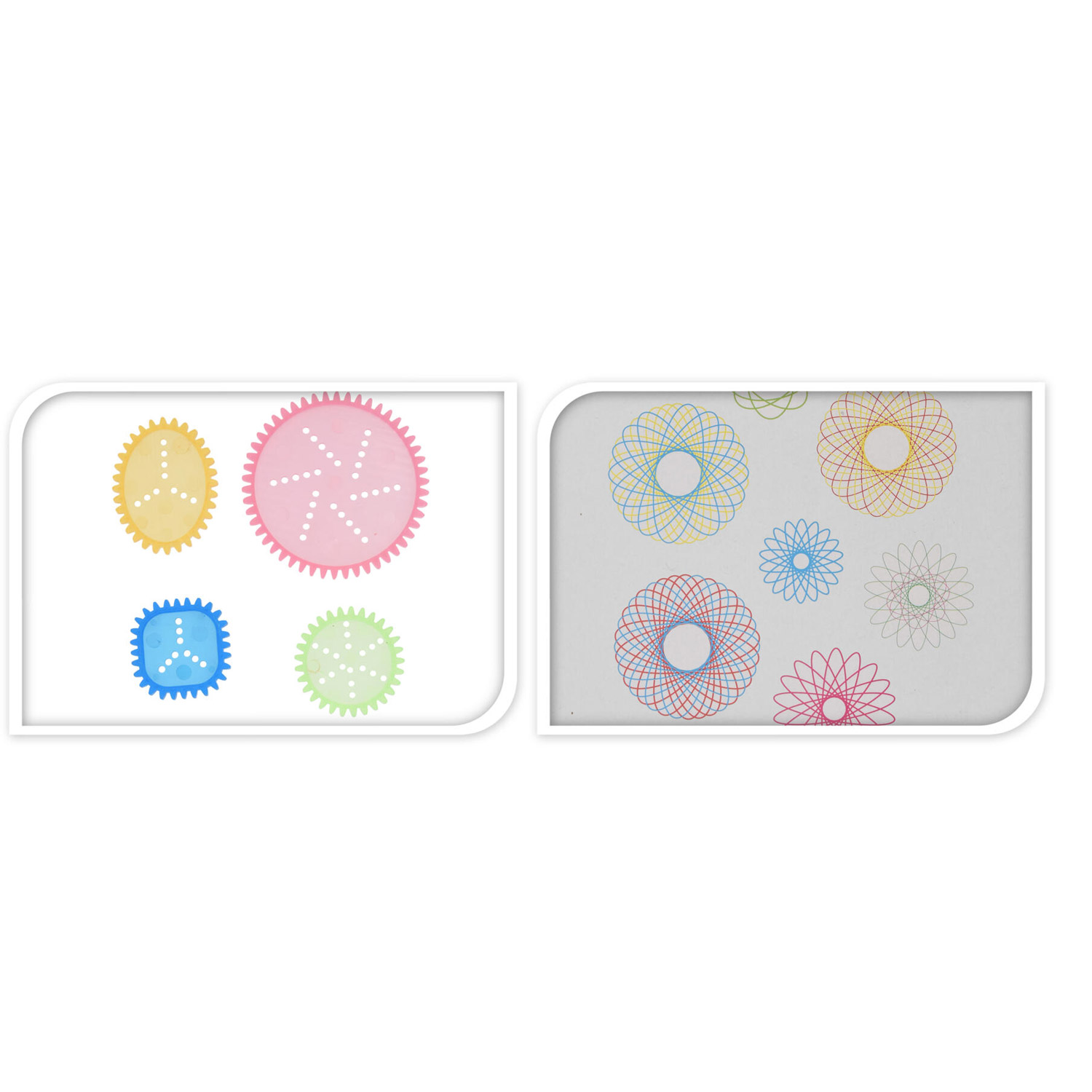 Zeichenspirale/Spirograph-Set