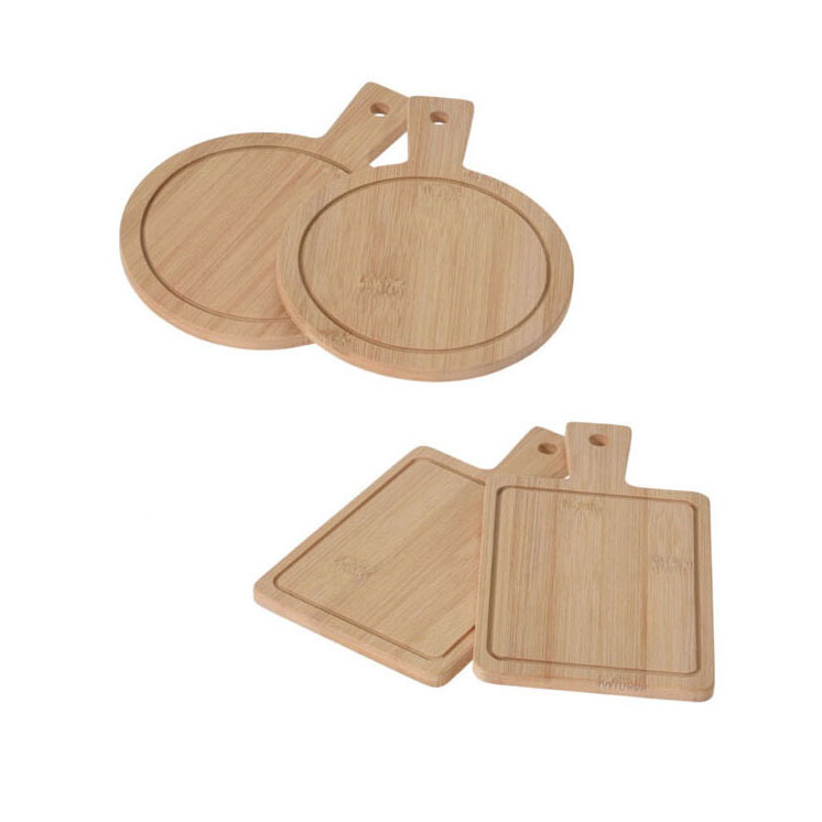 Planche de service en bambou, lot de 2