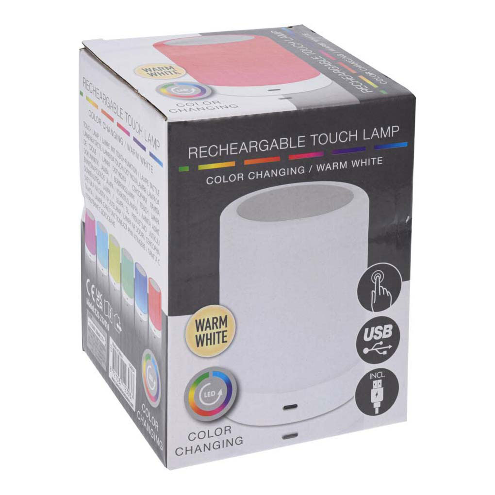 Lampe tactile rechargeable